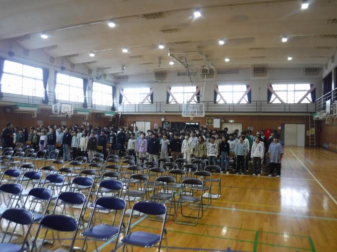 卒業式練習＠5年生