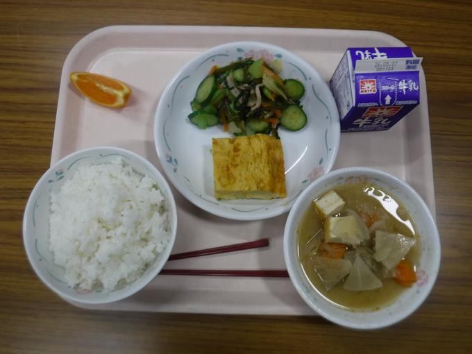 本日の給食