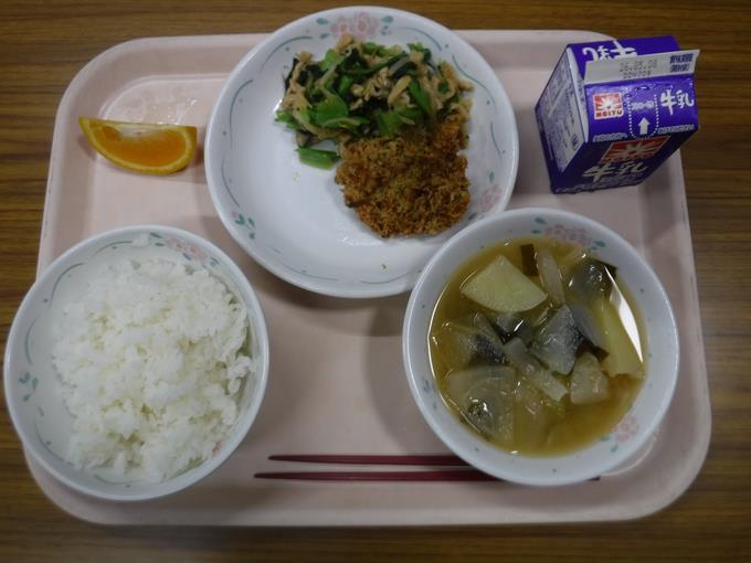 本日の給食