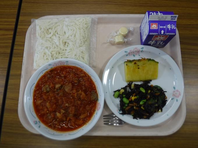 本日の給食