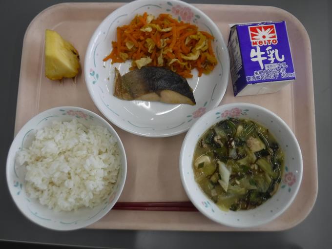本日の給食