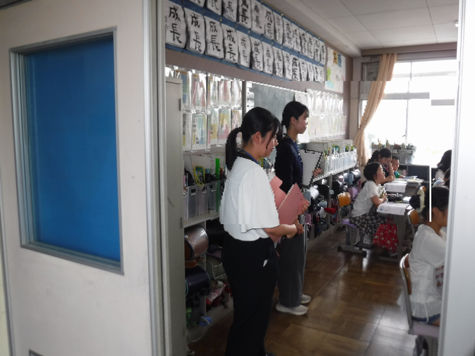 授業参観の様子1