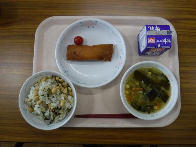 本日の給食