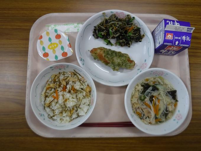 本日の給食