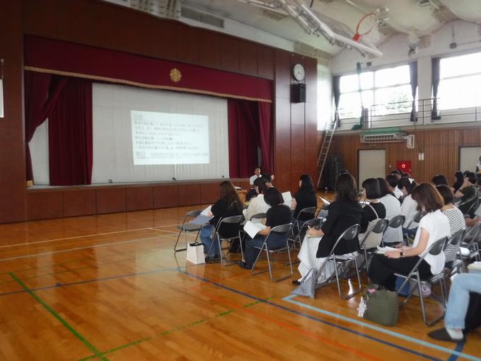 保護者説明会の様子2