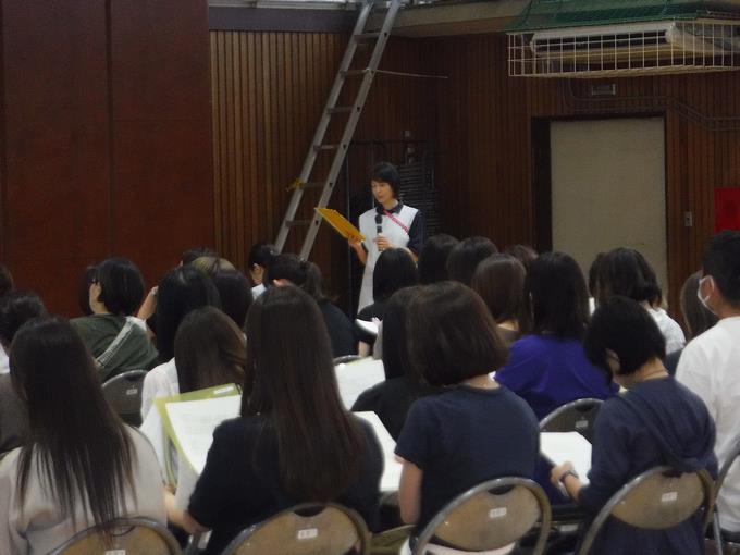 保護者説明会の様子3