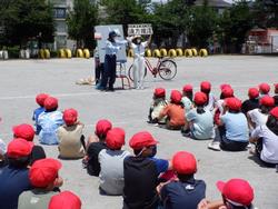 自転車で走るときの注意