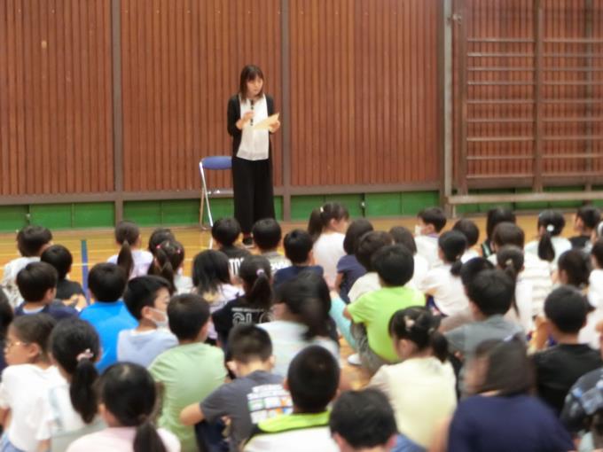 栄養士の先生の話