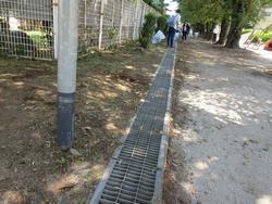 除草作業終了後の様子