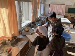 調理実習の様子