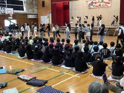 6年生を送る会_3年生の発表