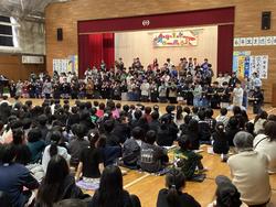 6年生を送る会_6年生の発表