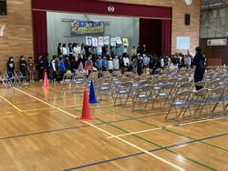 1年生を迎える会練習