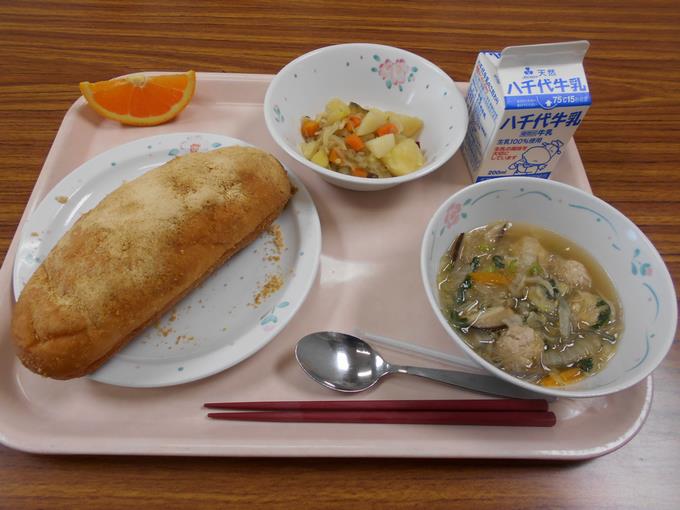 今日の給食