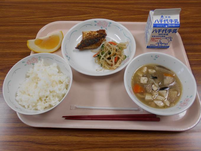 今日の給食