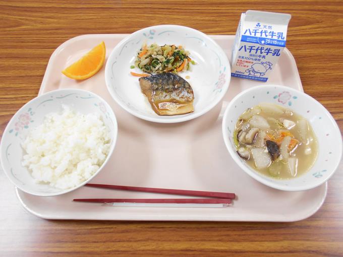 今日の給食