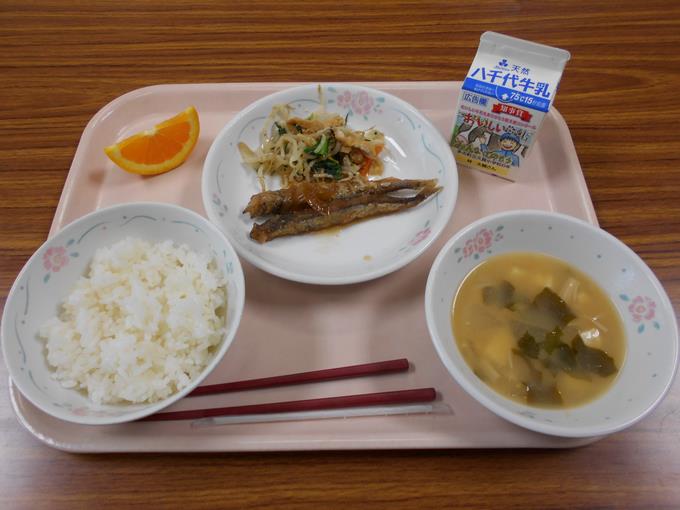 今日の給食