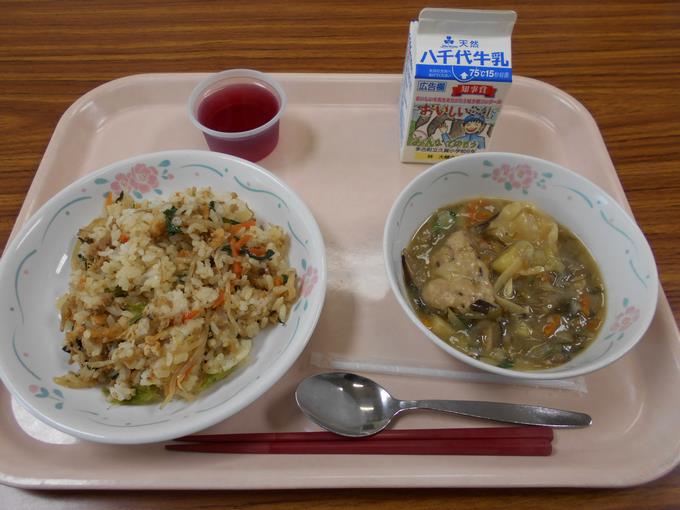 今日の給食