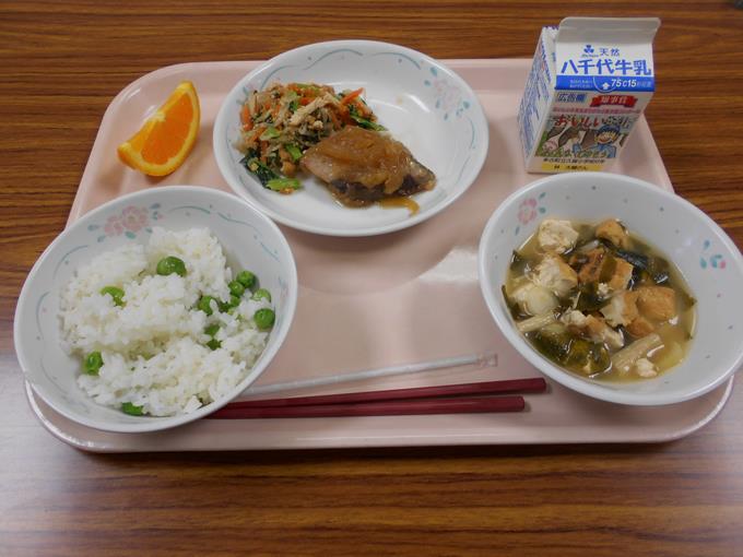今日の給食