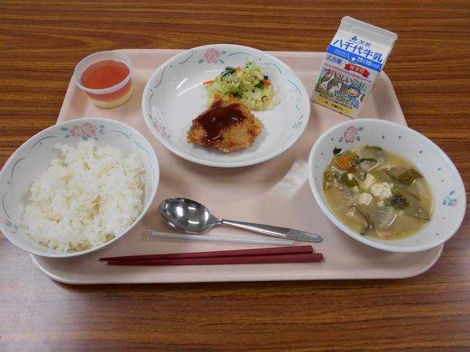 今日の給食