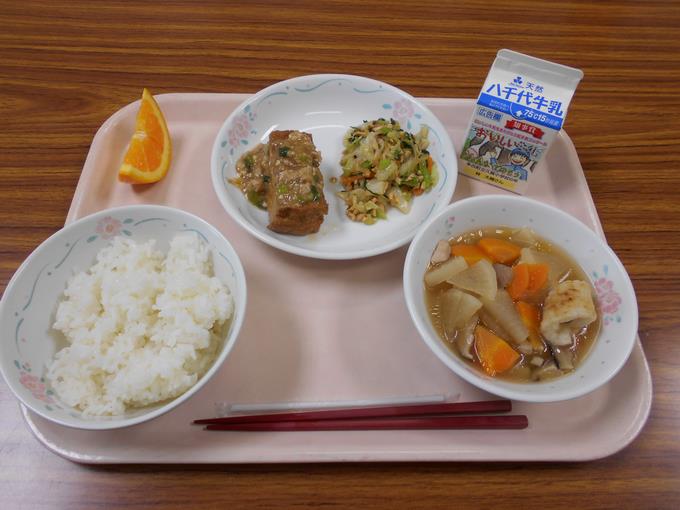 今日の給食