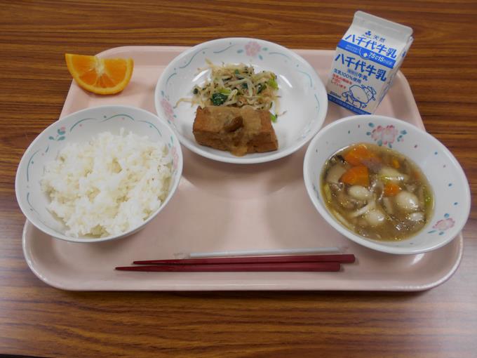 今日の給食