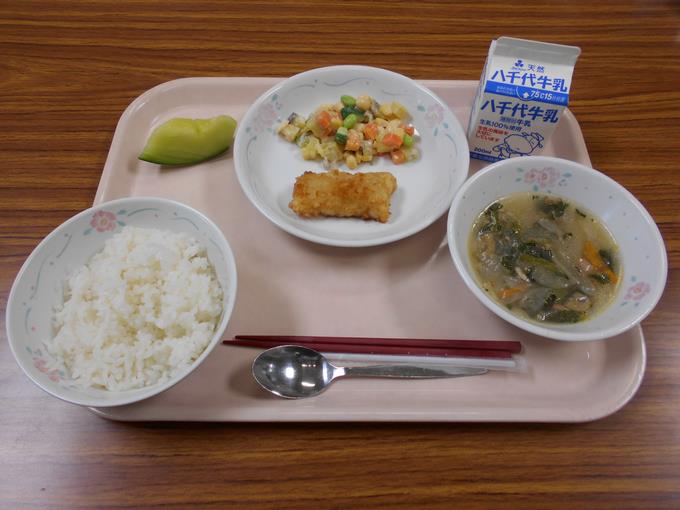 今日の給食