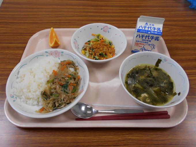 今日の給食