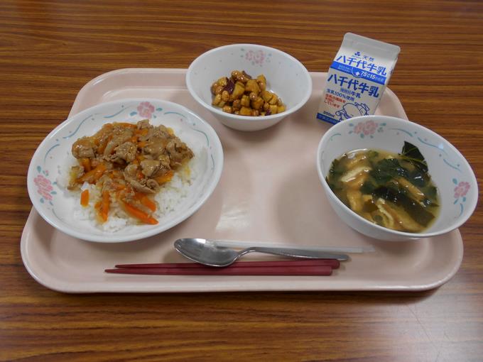 今日の給食
