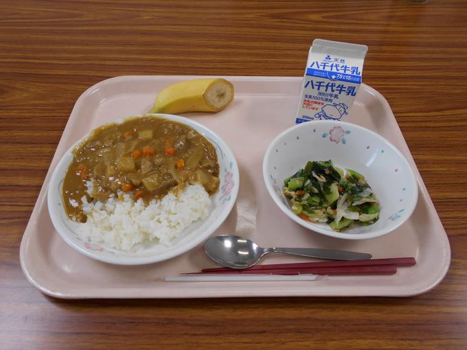 今日の給食