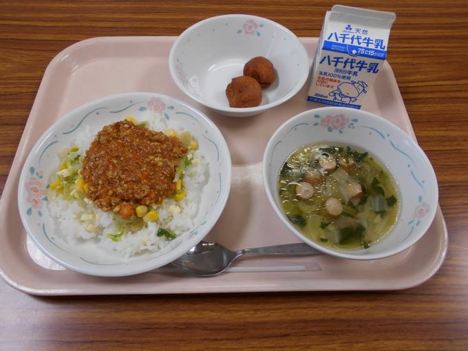 今日の給食