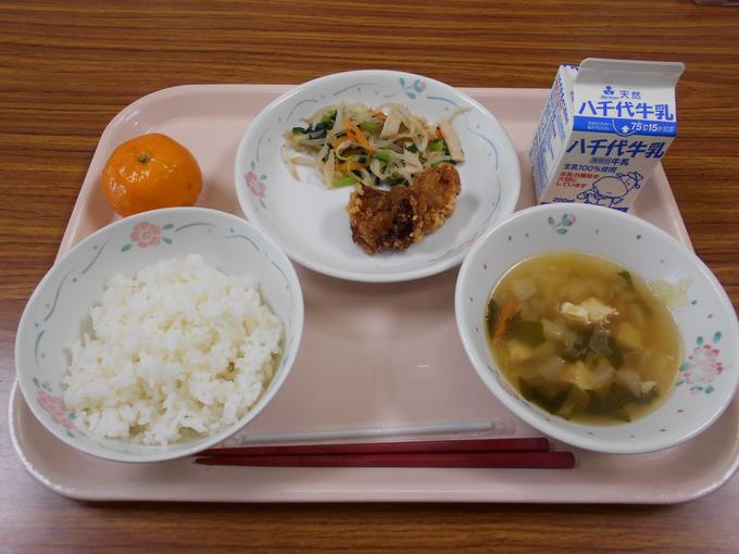 今日の給食