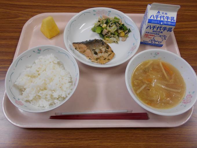 今日の給食