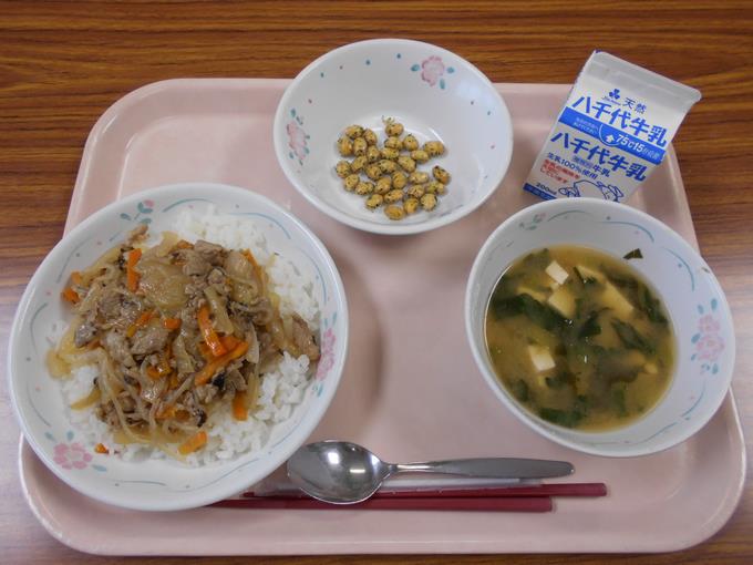 今日の給食