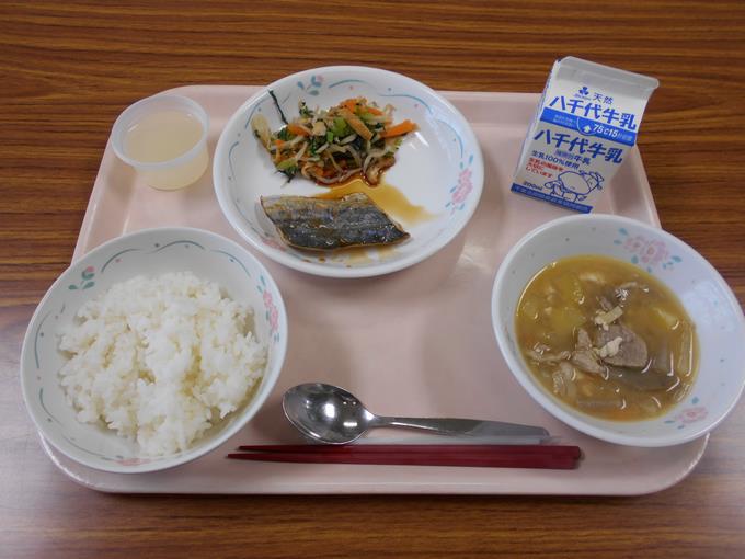 今日の給食