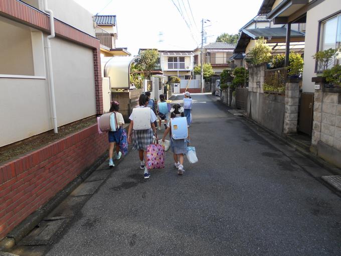 八木北小の子供たち