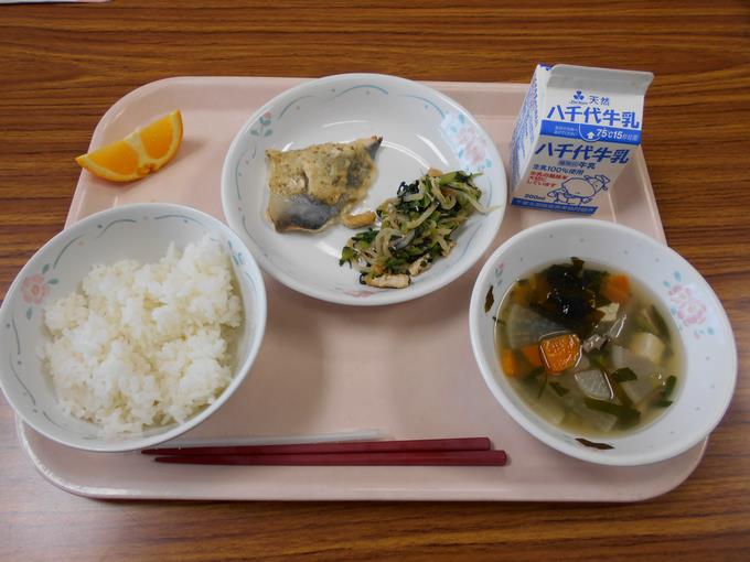 今日の給食