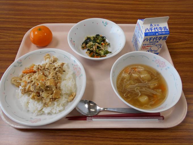 今日の給食
