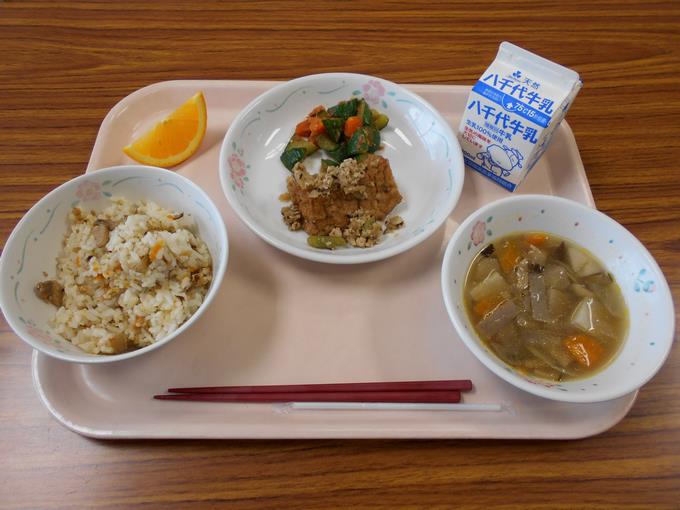 今日の給食