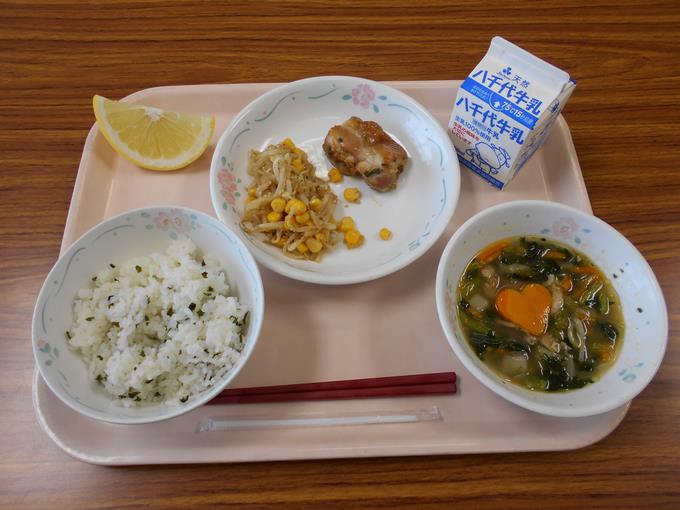 今日の給食