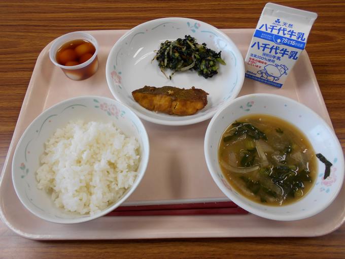 今日の給食