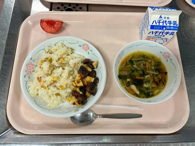 今日の給食