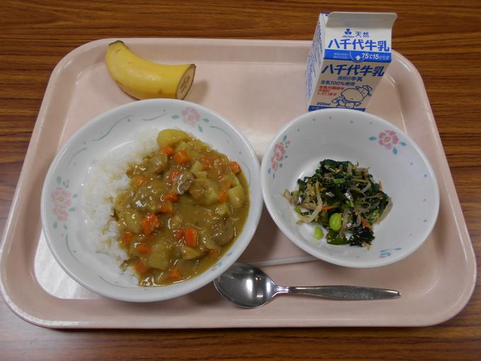 今日の給食