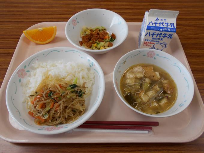 今日の給食