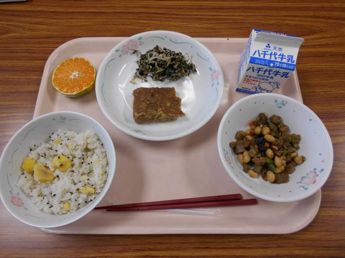 今日の給食