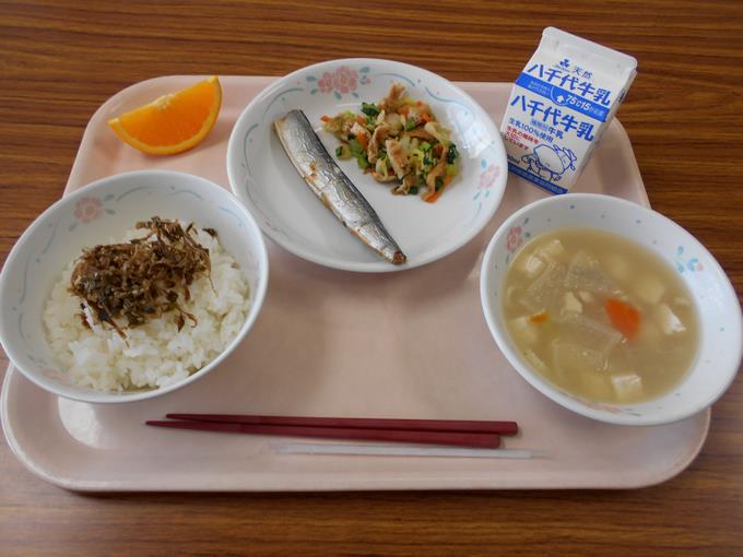 今日の給食