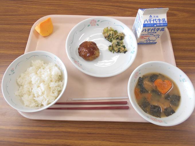 今日の給食