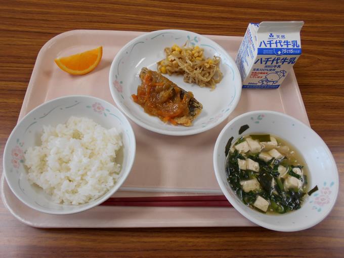 今日の給食