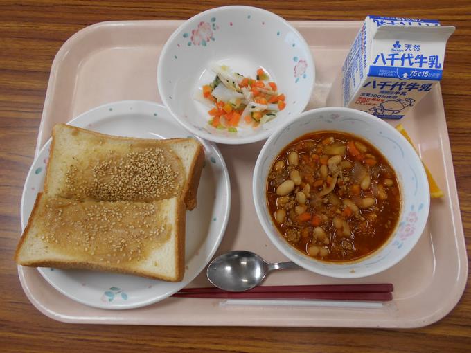 今日の給食
