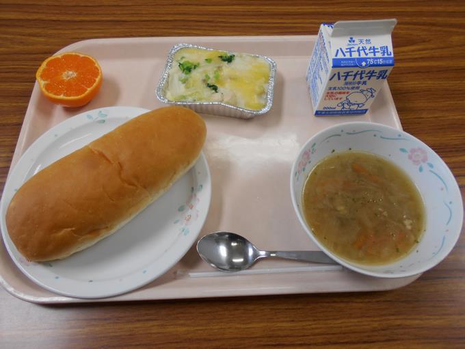 今日の給食です。